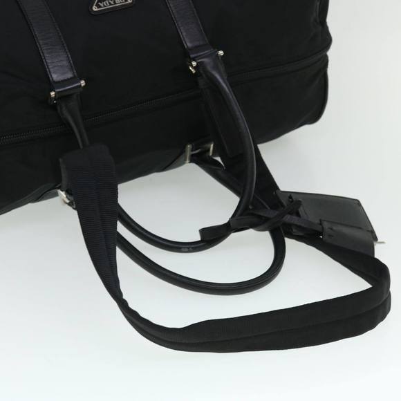 PRADA Boston Bag Nylon 2way Black Auth ep1422 - Picture 7 of 16